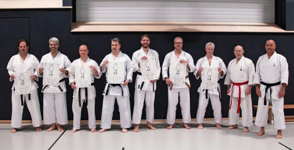 Prüflinge 2025 DAN Thomas Lucas